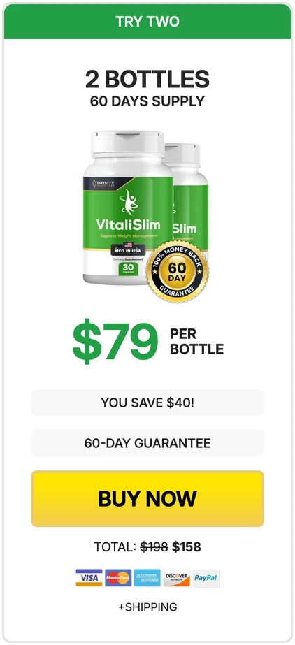 VitaliSlim 2 bottles